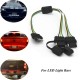 4 Way Y-Splitter Plug Universal For Tailgate Light Bar and Trailer Lights Plug & Play Adapter Extension Harness Wiring Plug 4 Pin Connectors