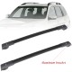 Roof Rack Cross bars For Subaru Forester 2009 2010 2011 2012 2013 Crossbars Black Aluminum