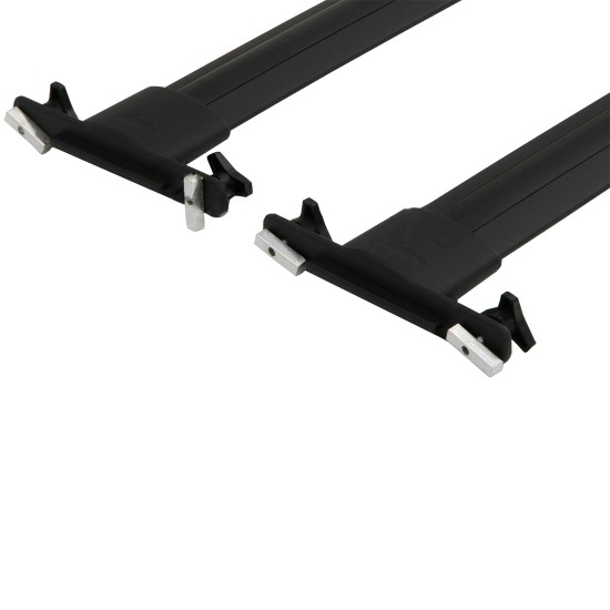 Heavy Duty 220lbs Roof Rack Cross Bars OE Style Fit for 2010-2023 Toyota 4Runner Luggage Cargo Carrier Crossbars,Black Aluminum Brackets