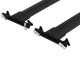 Heavy Duty 220lbs Roof Rack Cross Bars OE Style Fit for 2010-2023 Toyota 4Runner Luggage Cargo Carrier Crossbars,Black Aluminum Brackets