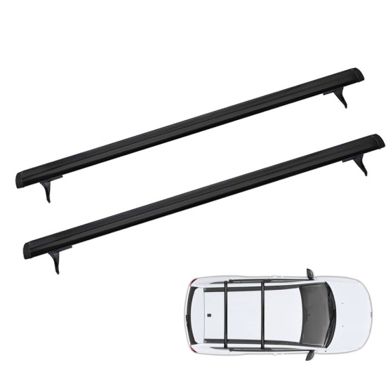 Roof Rack Cross Bars for 2011 2012 2013 2014 2015 2016 2017 Jeep Compass Aluminum Roof Rails Crossbars with Anti-theft Locks