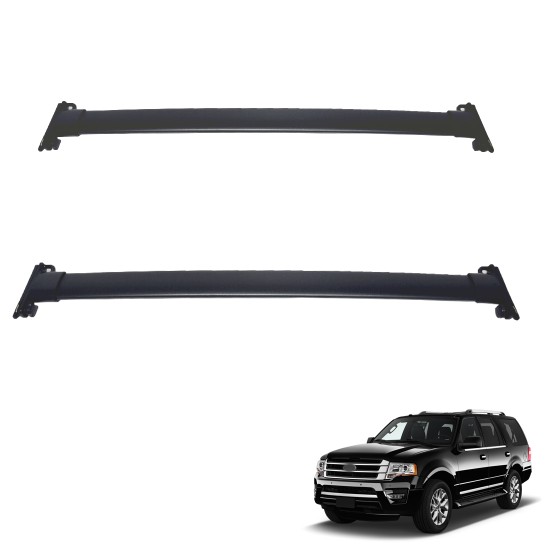 Roof Rack Cross Bars For 2005-2017 Ford Expedition Roof Crossbars Luggage Carrier Aluminum