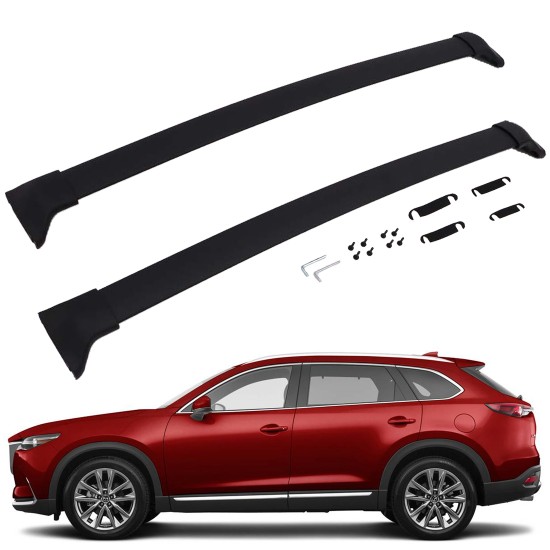 Posris Cross Bars for Mazda 2016 2017 2018 2019 2020 2021 2022 2023 CX9 CX-9 Replacement for Roof Rack Corssbar Cargo Carrier