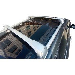 Roof Rack Cross Bars for Kia Telluride 2019-2023 Crossbar with Anti-Theft Locks Mechanism Rooftop Cargo Carrier Luggage Silver Aluminum